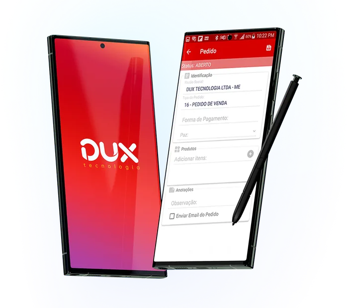 App VendaMais no tablet e no celular